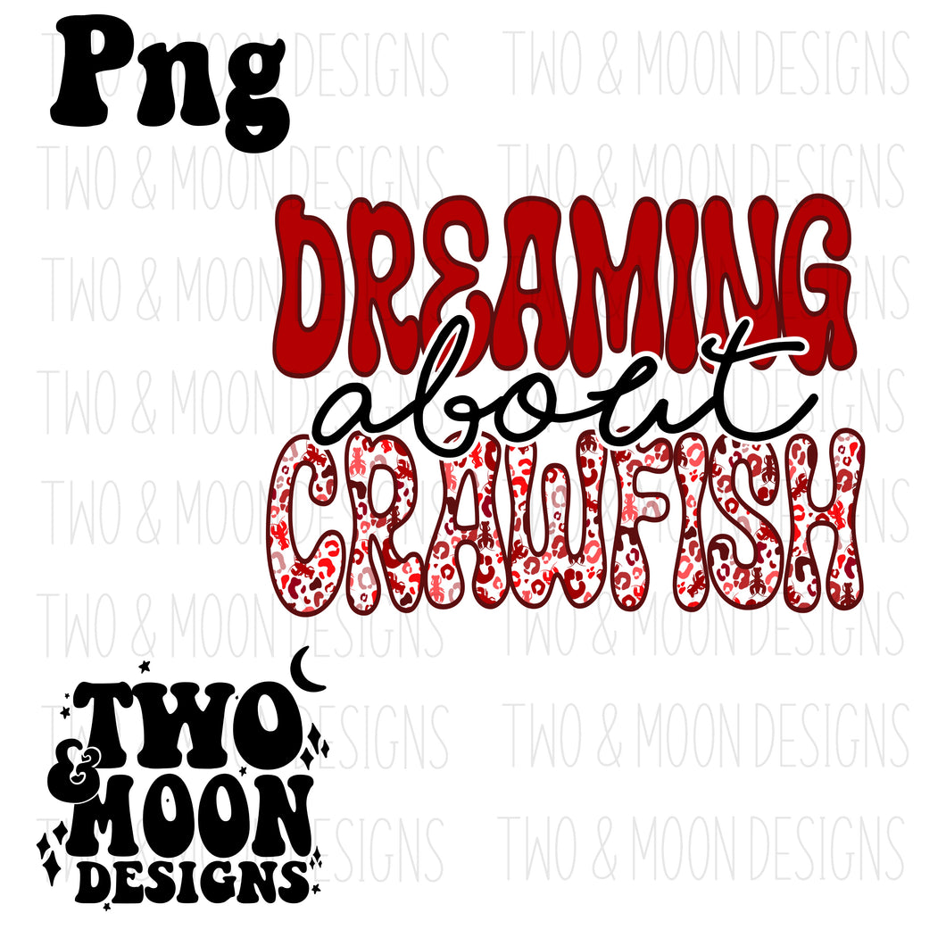 Dreaming about crawfish png