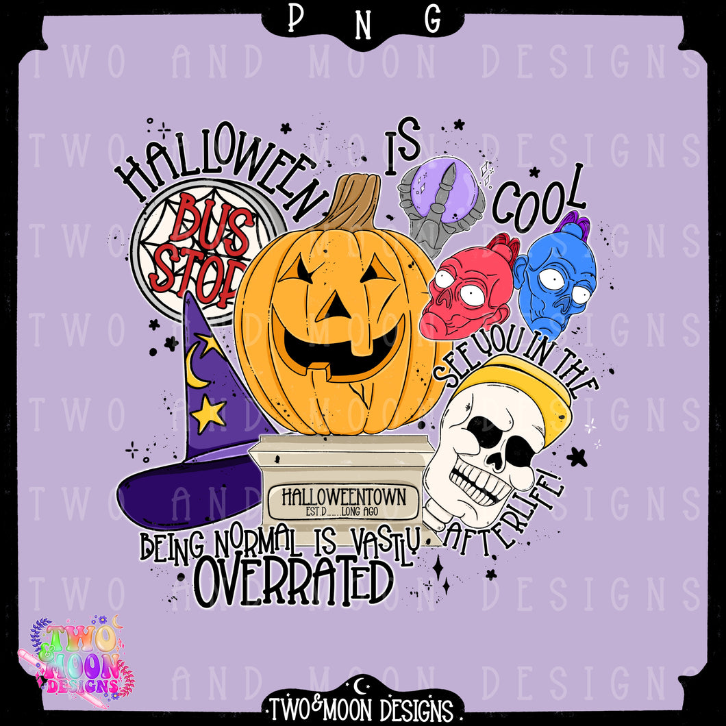 Halloween is cool PNG