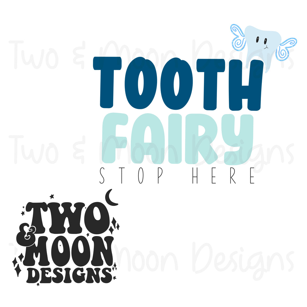 Tooth fairy blue png