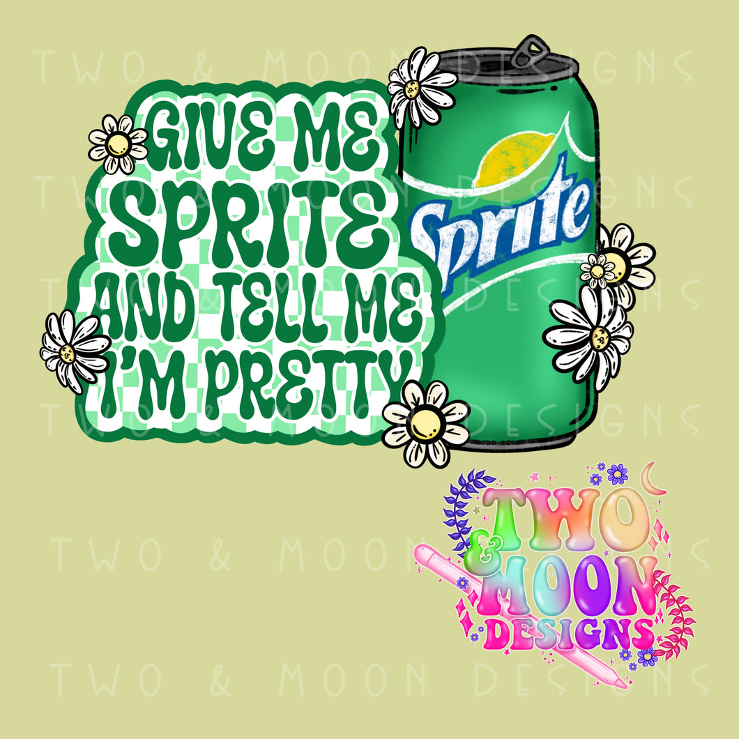 Give Me Sprite and tell me I'm pretty PNG