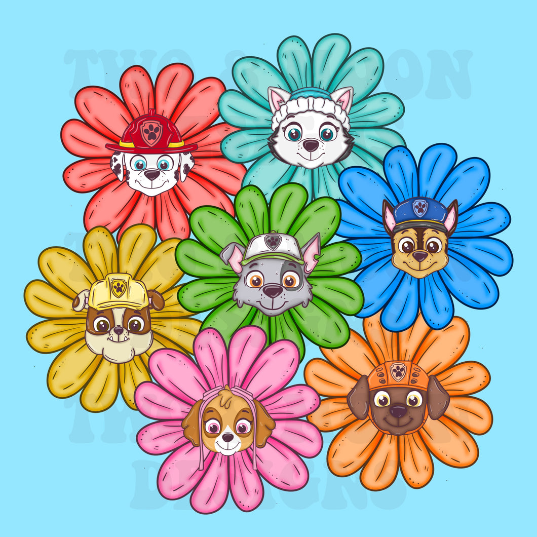 PAWS AND PETALS PNG