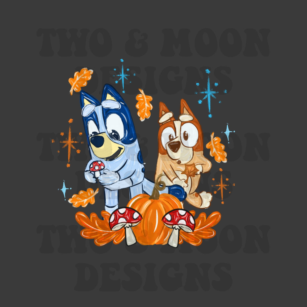 Fall Pups PNG
