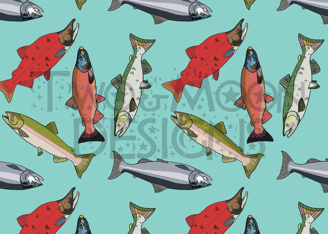 5 salmon species exclusive