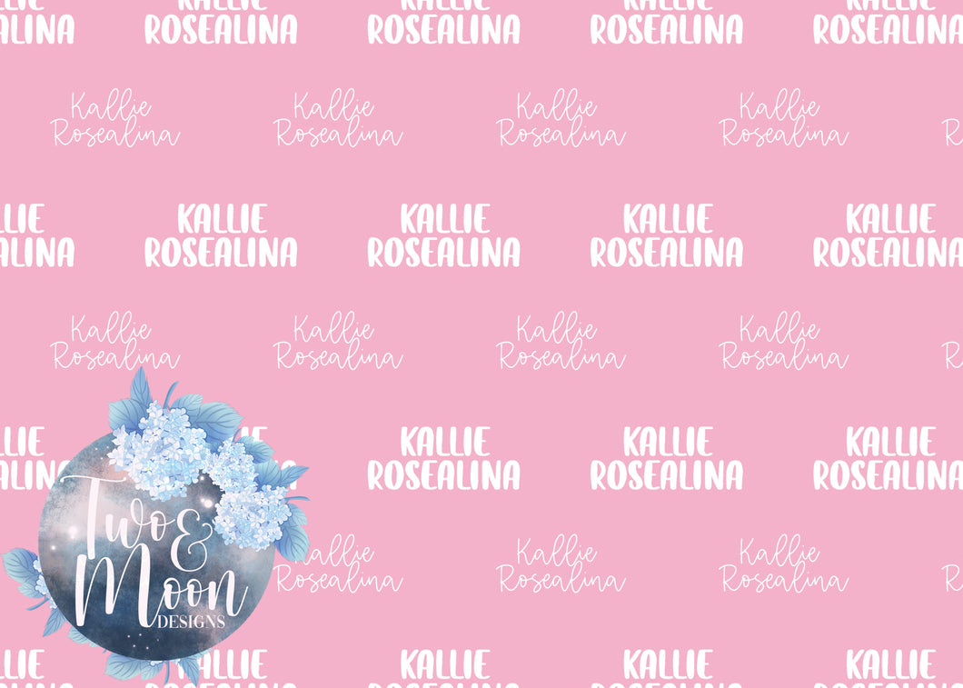 KALLIE ROSALINA CUSTOM NAME FILE