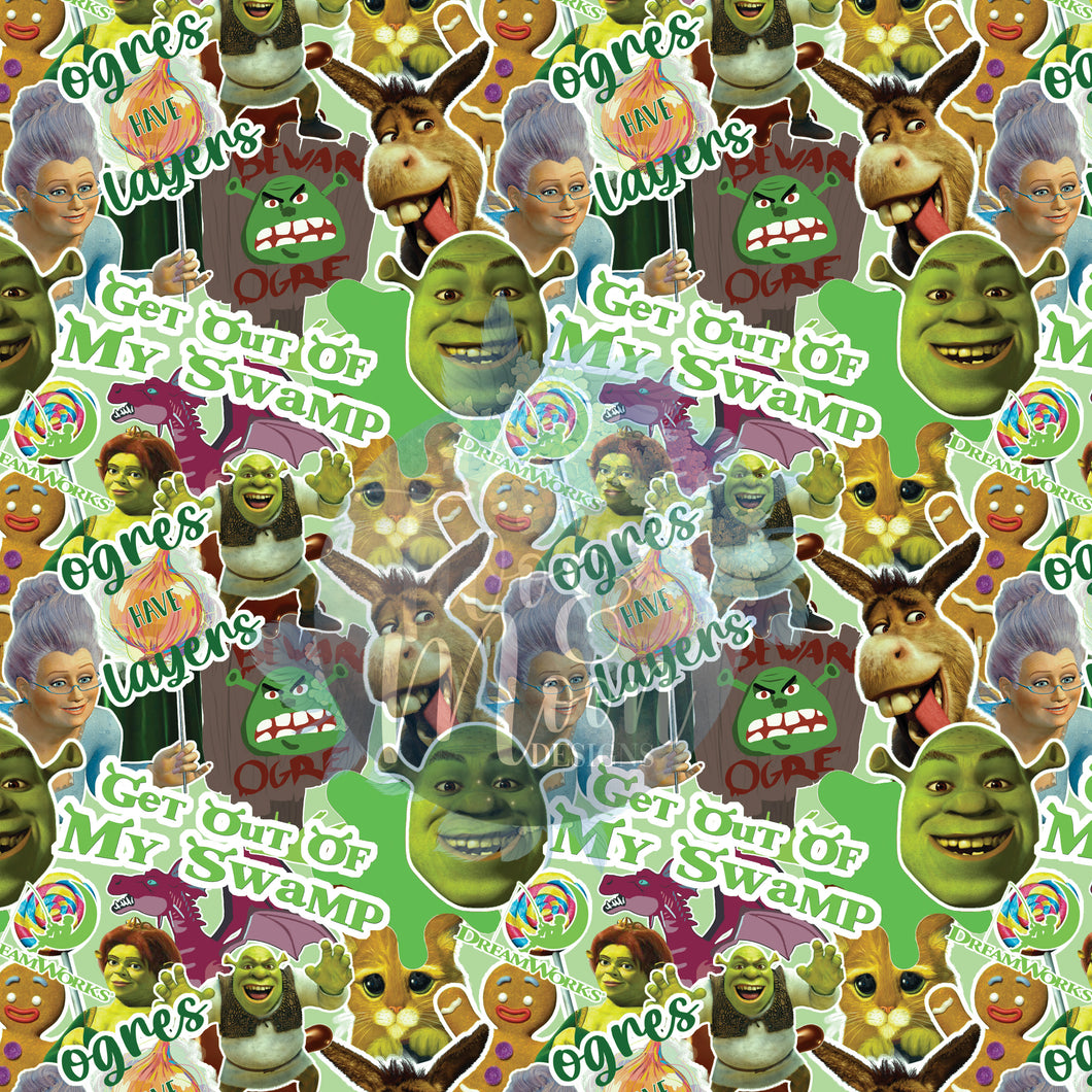 Shrek collage