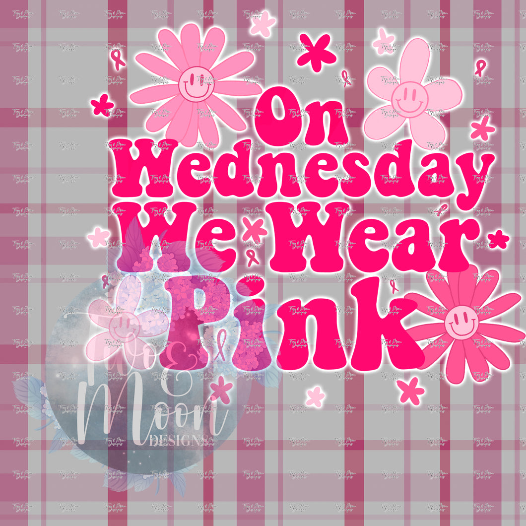 on Wednesday we wear pink