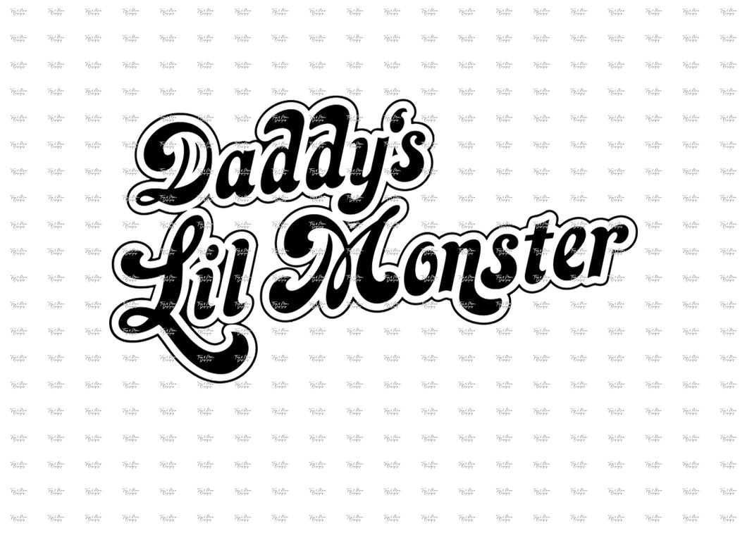 daddy's little monster