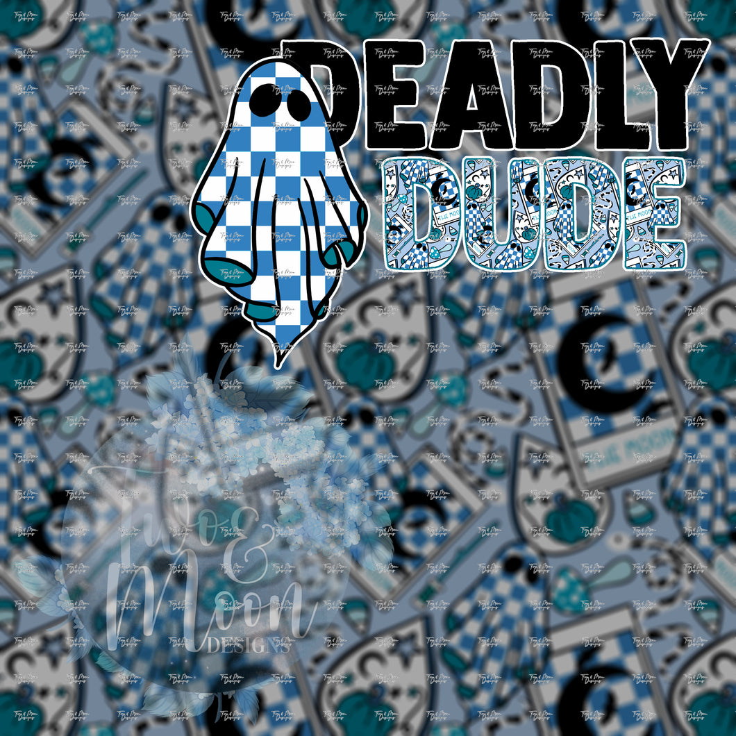 DEADLY DUDE BLUE PNG