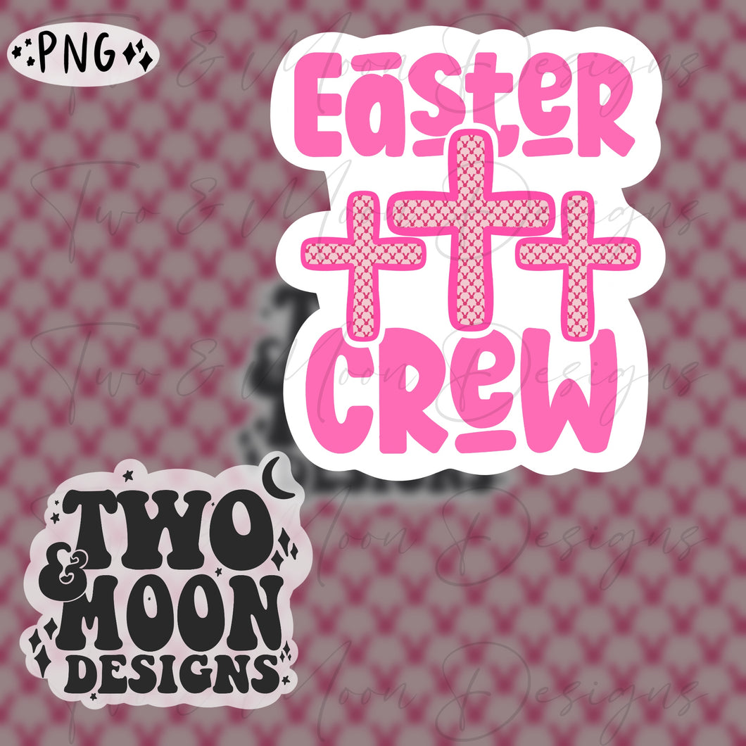 Easter crew pink